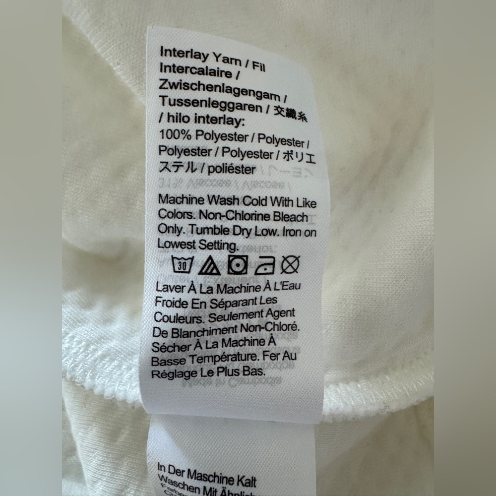 J. Crew White Textured Quarter-Zip Pullover - Picture 10 of 10